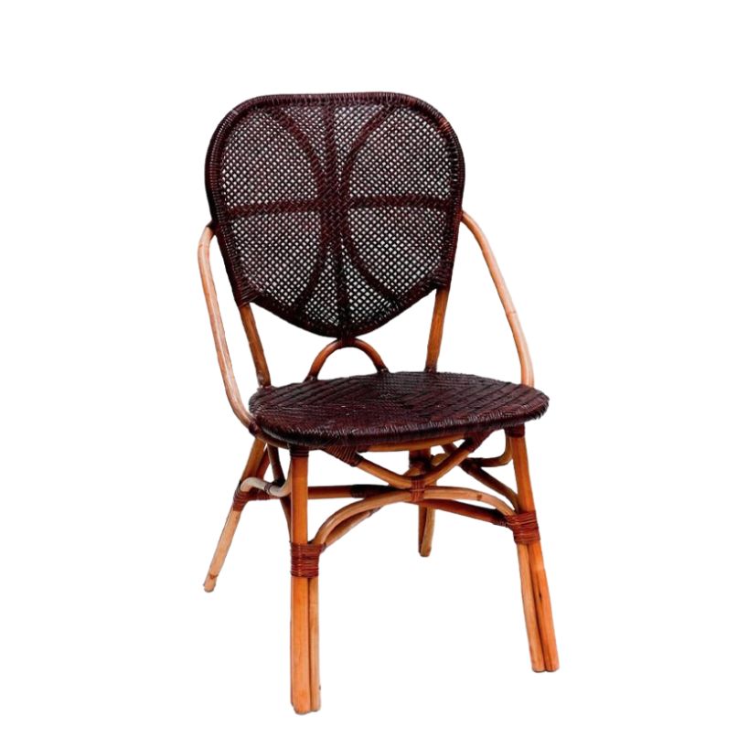 Silla Bali Marrón Oscuro