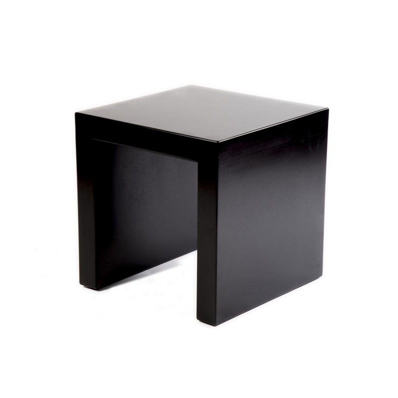 Mesa Basic Negra Lacada