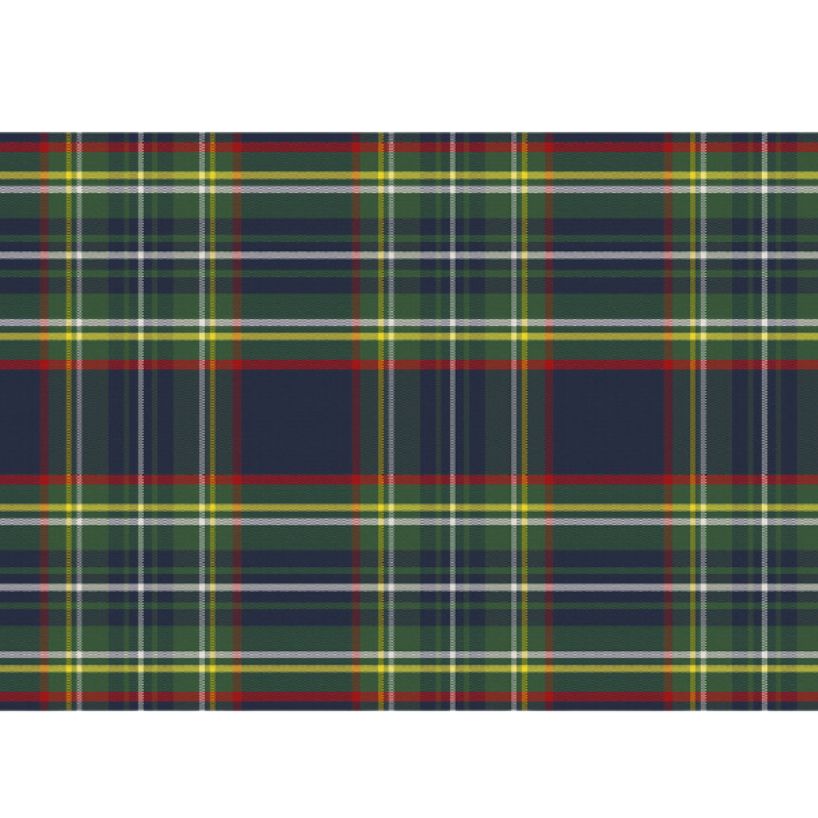 Mantel Escocés Azul